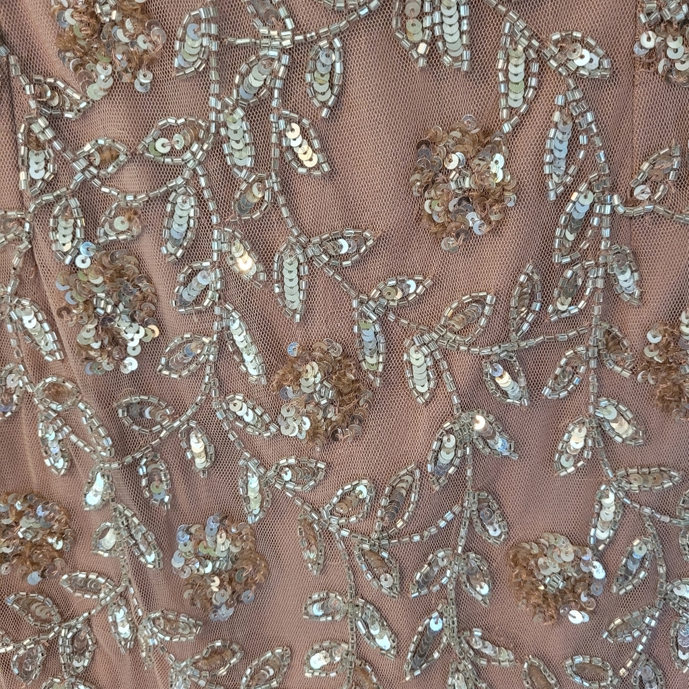 Aiden Maddox beaded & sequined column long gown - 6. L65 - Picture 7 of 10